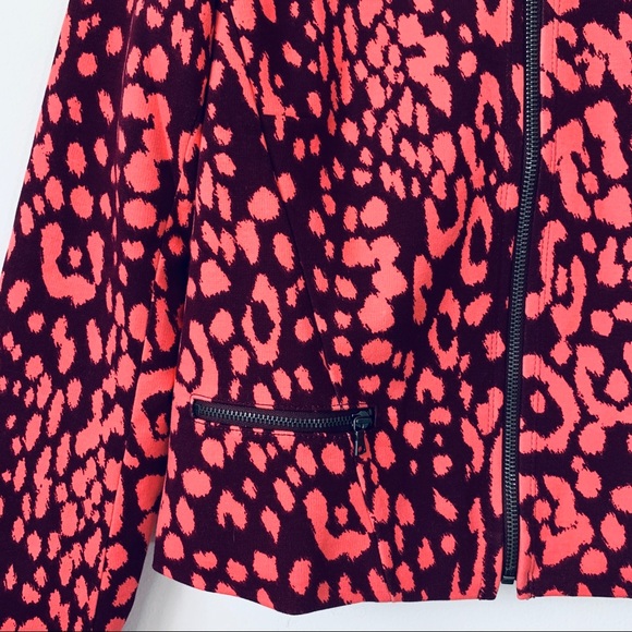 GAP Leopard Print Cropped Jacket - Picture 4 of 7